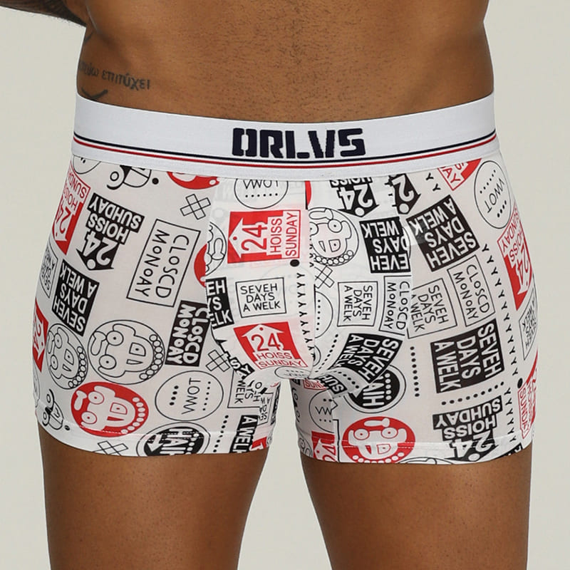 ORLVS Men's Active Pro Hexagonal Mesh Briefs | Sporty Contrast Stitched 3.5cm Waistband Underwear