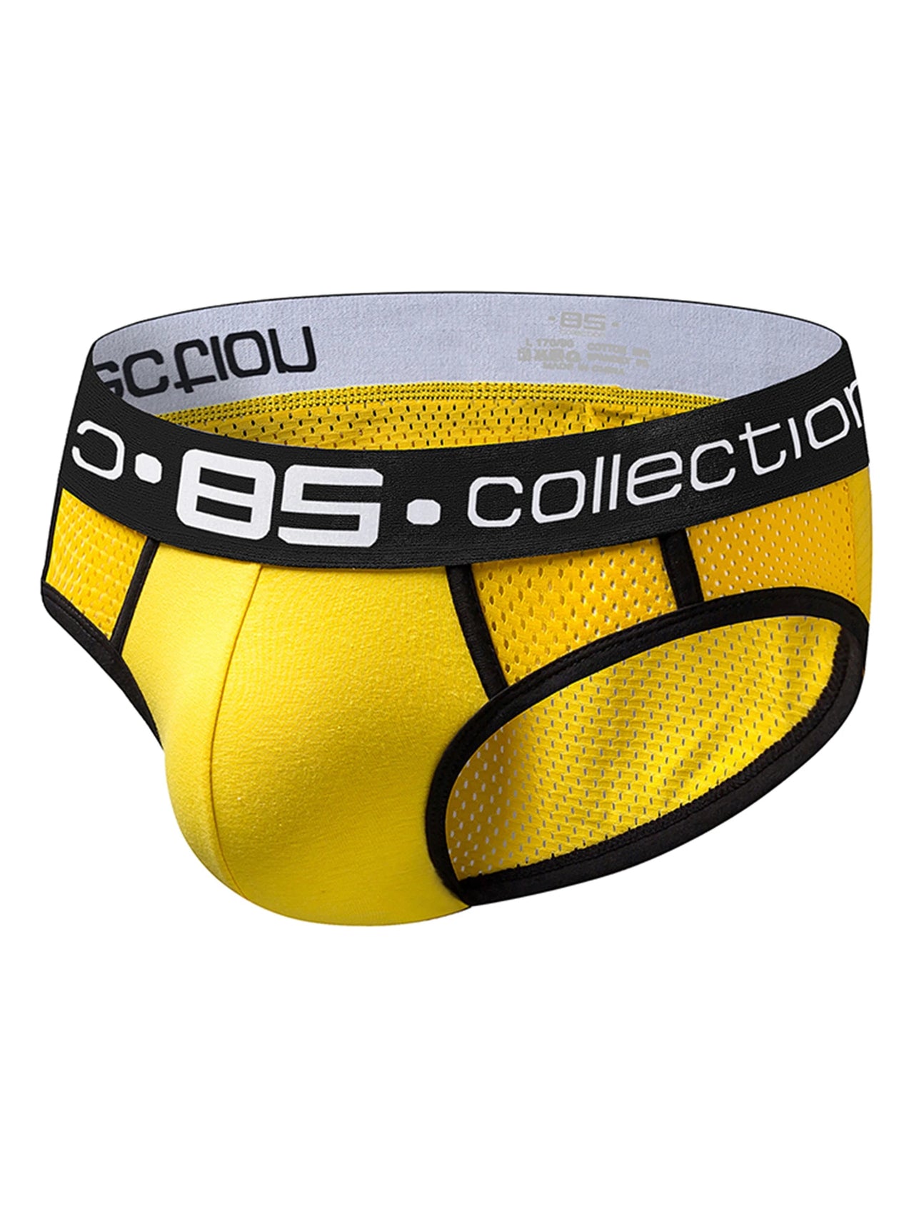 0850 BS107 Breathable Mesh Low-Rise Briefs - Contouring Stretch Men's Underwear