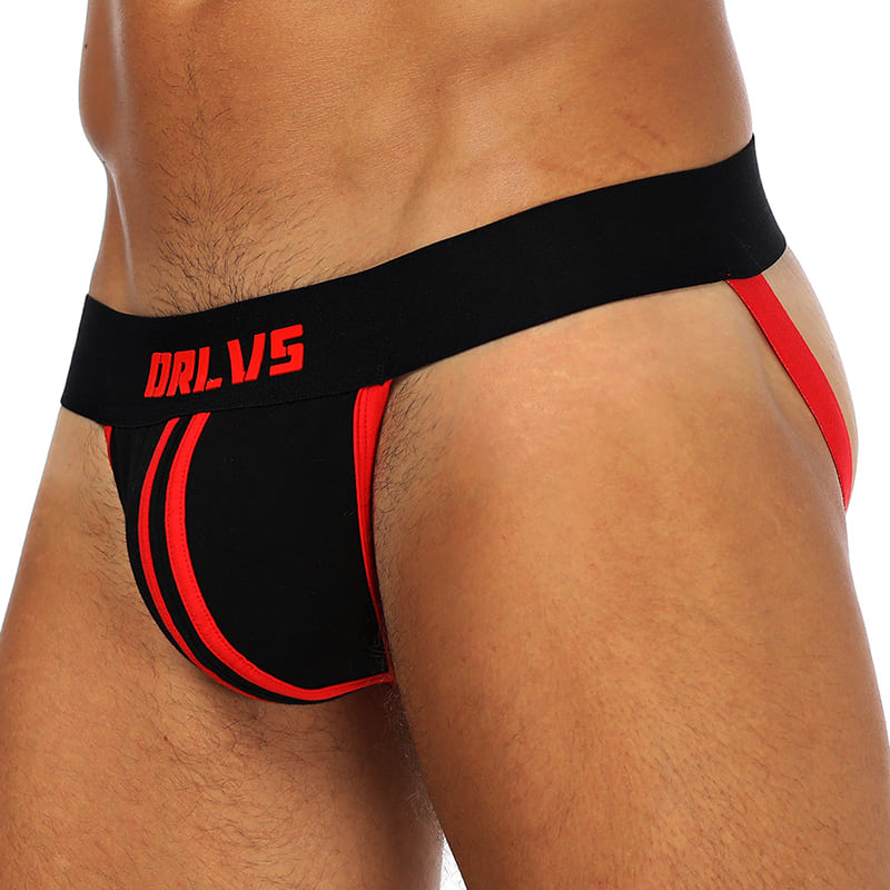 ORLVS Men's Luxury Metallic Thong Underwear | Low Rise G-String with 100% Cotton Pouch